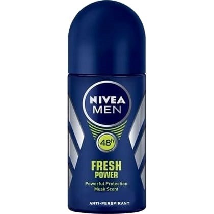 Nivea roll-on Fresh Power 50ml Men | Kosmetické a dentální výrobky - Pánská kosmetika - Deodoranty - Tuhé deo a roll-on Nivea roll-on Fresh Power 50ml Men | Kosmetické a dentální výrobky - Pánská kosmetika - Deodoranty - Tuhé deo a roll-on